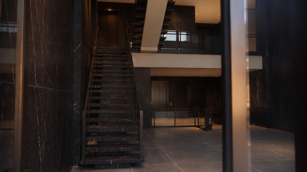 Dark marble: same take, different material